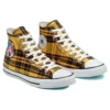Chuck Taylor All Star High „Plaid Pack – World Peace“