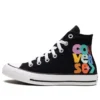 Chuck Taylor All Star High „Smiley Floral Print – Black“