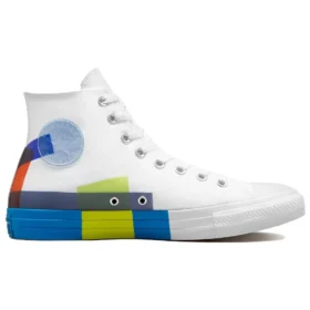 Chuck Taylor All Star High „Space Racer – White Kinetic Blue“
