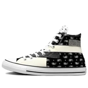 Chuck Taylor All Star High Top Hacked Patterns „Black Paisley“