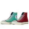 Chuck Taylor All Star J Hi „Maroon Dark Navy Mint“