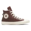 Chuck Taylor All Star Kožené s podšívkou z umělé kožešiny „Tmavě hnědé“