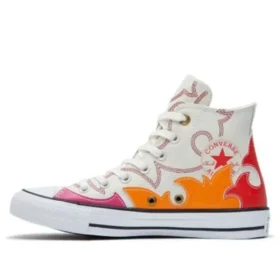 Chuck Taylor All Star LE High Egret Red Orange „White Red“