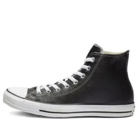 Chuck Taylor All Star Leather Hi „Black“