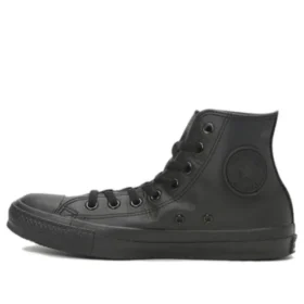 Chuck Taylor All Star Leather High Top „Black“