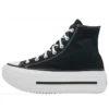 Chuck Taylor All Star Lift Double Stack Hi „Black White“
