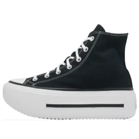 Chuck Taylor All Star Lift Double Stack Hi „Black White“ Chuck Taylor All Star Lift Double Stack Hi „Black White“