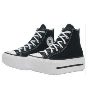 Chuck Taylor All Star Lift Double Stack Hi „Black White“ Chuck Taylor All Star Lift Double Stack Hi „Black White“