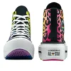 Chuck Taylor All Star Lift Double Stack Platform Pride High „Chaos Fuchsia Orange Rind“