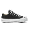 Chuck Taylor All Star Lift Glitter Low Top Thick Sole „Black White“