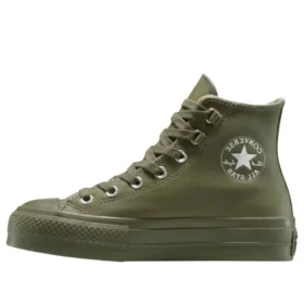 Chuck Taylor All Star Lift Leather High Top „Utility“