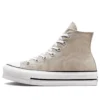 Chuck Taylor All Star Lift Platform Canvas High Top „Beige White“