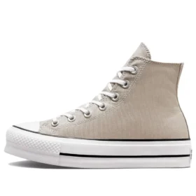 Chuck Taylor All Star Lift Platform Canvas High Top „Beige White“ Chuck Taylor All Star Lift Platform Canvas High Top „Beige White“