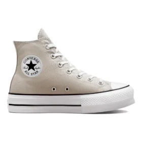 Chuck Taylor All Star Lift Platform Canvas High Top „Beige White“ Chuck Taylor All Star Lift Platform Canvas High Top „Beige White“