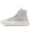 Chuck Taylor All Star Lift Platform Crochet „Grey White“