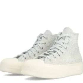 Chuck Taylor All Star Lift Platform Crochet „Grey White“ Chuck Taylor All Star Lift Platform Crochet „Grey White“