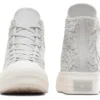 Chuck Taylor All Star Lift Platform Crochet „Grey White“