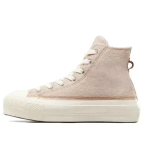 Chuck Taylor All Star Lift Platform Faux Mohair „Pink“ Chuck Taylor All Star Lift Platform Faux Mohair „Pink“