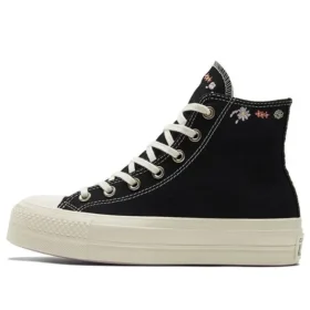 Chuck Taylor All Star Lift Platform High „Embroidered Floral – Black“ Chuck Taylor All Star Lift Platform High „Embroidered Floral – Black“