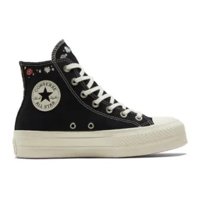 Chuck Taylor All Star Lift Platform High „Embroidered Floral – Black“ Chuck Taylor All Star Lift Platform High „Embroidered Floral – Black“