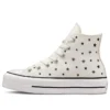 Chuck Taylor All Star Lift Platform High „Embroidered Stars – Egret“
