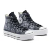 Chuck Taylor All Star Lift Platform Leather Rose Garden „Gray White“