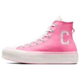 Chuck Taylor All Star Lift Platform Retro Varsity High „Oops Pink“ Chuck Taylor All Star Lift Platform Retro Varsity High „Oops Pink“