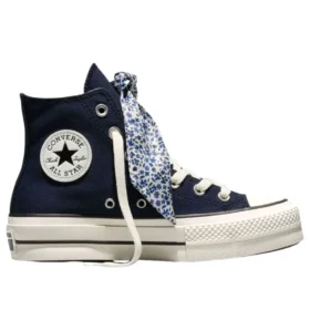 Chuck Taylor All Star Lift Platform Scarf Bow „Obsidian Blue“