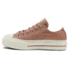 Chuck Taylor All Star Lift „Taupe Red“