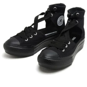 Chuck Taylor All Star Light PLTS Ghillie Hi „Black Monochrome“