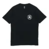Chuck Taylor All Star Logo Printing Round Neck Sports Short Sleeve „Black“