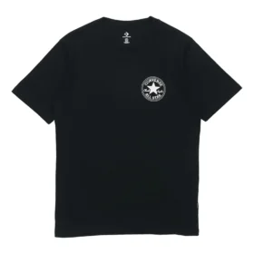 Chuck Taylor All Star Logo Printing Round Neck Sports Short Sleeve „Black“ Chuck Taylor All Star Logo Printing Round Neck Sports Short Sleeve „Black“