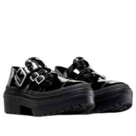 Chuck Taylor All Star Lugged Heel Mary Jane „Black“ Chuck Taylor All Star Lugged Heel Mary Jane „Black“