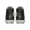 Chuck Taylor All Star Mission-V Leather High Top Black White Wave Pattern Sole „Black White“