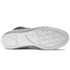 Chuck Taylor All Star Mission-V Leather High Top Black White Wave Pattern Sole „Black White“