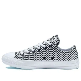 Chuck Taylor All Star Mission-V Low Top Black White Wave Pattern „Black White“