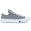 Chuck Taylor All Star Mission-V Low Top Black White Wave Pattern „Black White“