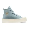 Chuck Taylor All Star Modern Lift Platform High Top „Teal“