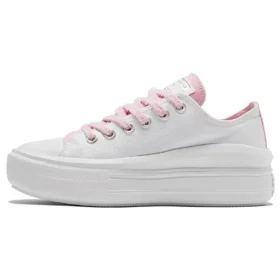 Chuck Taylor All Star Move CX Platform Shoes „White Sunrise Pink“