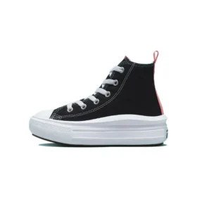Chuck Taylor All Star Move Platform High „Black Pink Salt“
