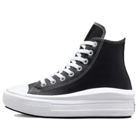 Chuck Taylor All Star Move Platform High „Leather – Black“ Chuck Taylor All Star Move Platform High „Leather – Black“