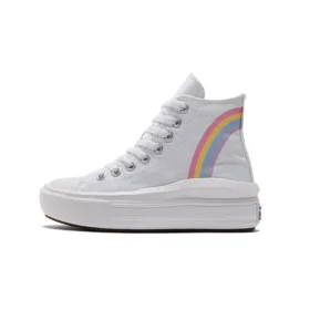 Chuck Taylor All Star Move Platform High „Rainbow Cloud“
