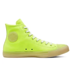 Chuck Taylor All Star Neon Leather High „Neon Yellow“