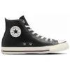 Chuck Taylor All Star Olive Green Leather High Top „Black“