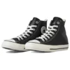 Chuck Taylor All Star Olive Green Leather High Top „Black“