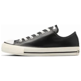 Chuck Taylor All Star Olive Green Leather Ox „Black White“
