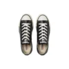 Chuck Taylor All Star Olive Green Leather Ox „Black White“