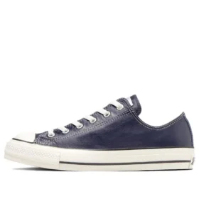 Chuck Taylor All Star Olive Green Leather Ox „Navy“