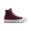 Chuck Taylor All Star Platform High „Brugundy White“