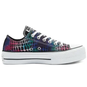 Chuck Taylor All Star Platform Low „Digital Daze – Crocodile Scales“